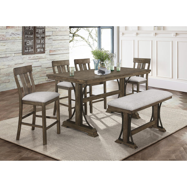Crown Mark Quincy 2831 6 pc Counter Height Dining Set IMAGE 1