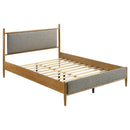 Mason - Queen Headboard, Footboard & Legs, Box 1 of 2 - Gray And Light Brown