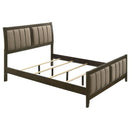 Wilkes - Queen Headboard, Footboard & Slats, Box 1 of 2 - Dark Cocoa