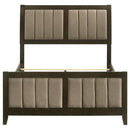 Wilkes - Full Headboard, Footboard & Slats, Box 1 of 2 - Dark Cocoa