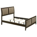 Wilkes - Full Headboard, Footboard & Slats, Box 1 of 2 - Dark Cocoa