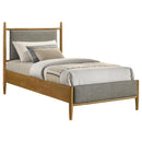 Mason - Twin Headboard, Footboard & Legs, Box 1 of 2 - Gray And Light Brown