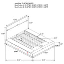 Winslow - Queen Footboard, Box 2 of 3 - Smokey Walnut