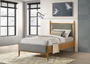 Mason - Twin Headboard, Footboard & Legs, Box 1 of 2 - Gray And Light Brown