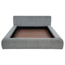Wilshire - King Headboard, Box 1 of 2 - Gray