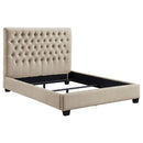 Chloe - Footboard & Side Rails & Slats & Hardware, Box 2 of 2 - Oatmeal