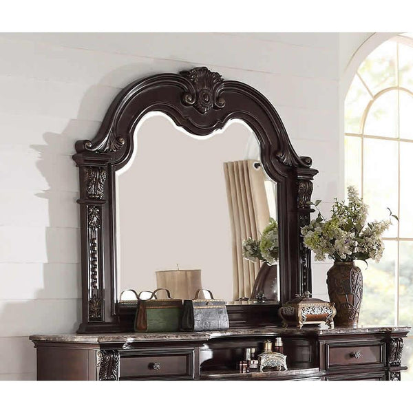 Crown Mark Stanley Arched Dresser Mirror B1600-11 IMAGE 1