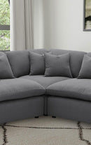 Hobson - Upholstered Corner - Charcoal