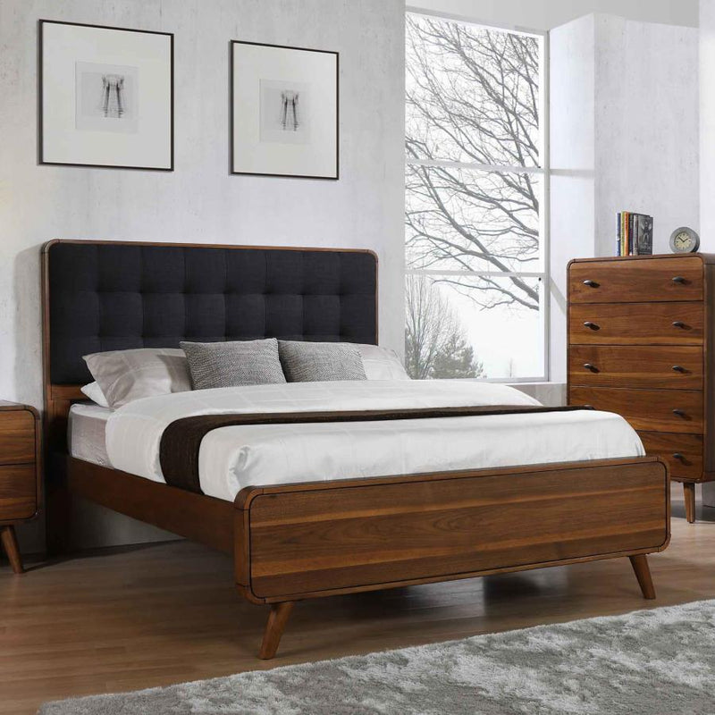 Robyn - California King Footboard, Box 2 of 3 - Dark Walnut