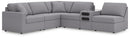 Modmax - L-Shaped Sectional - Granite
