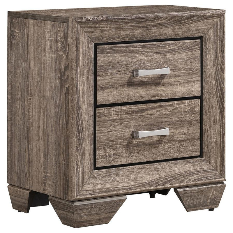 Kauffman - King Right Drawer Box (2 Pieces), Box 4 of 4 - Washed Taupe