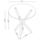 Denali - Glass Top, Box 1 of 2 - Chrome