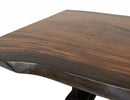 Forge - Rectangular Dining Table (Live Edge) - Brown