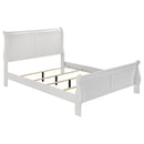 Louis Philippe - Full Headboard & Footboard, Box 1 of 2 - White