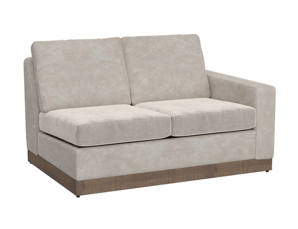 Georgia - Sectional Right-Arm Loveseat - Oyster