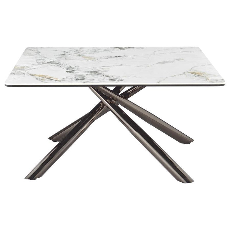 Carvell - Coffee Table Top, Box 1 of 2 - Mirage White