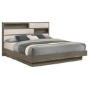 Fenwick - King Footboard, Box 2 of 3 - Gray Oak