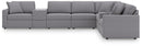 Modmax - L-Shaped Sectional - Granite