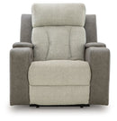 WhipLash - Power Recliner With Adj Headrest - Sisal