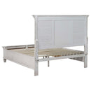 Franco - Queen Footboard Storage & Base, Box 2 of 3 - Distressed White