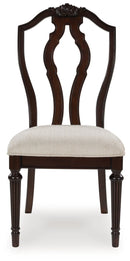 Lavinton - Dining Upholstered Side Chair (Set of 2) - Tan / Brown