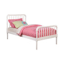 Jones - Twin Headboard, Footboard & Slats, Box 1 of 2 - White