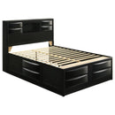 Briana - Queen Footboard Drawers, Box 3 of 3 - Black