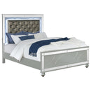 Gunnison - King Headboard, Box 1 of 3 - Silver Metallic