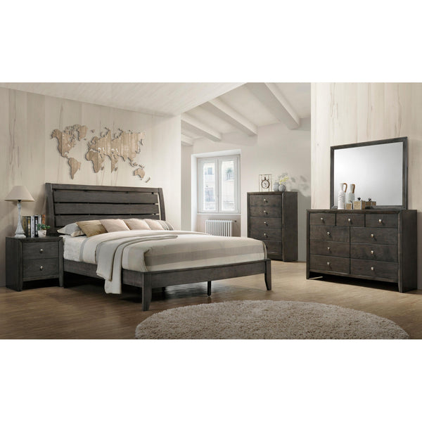 Crown Mark Evan B4720 6 pc King Panel Bedroom Set IMAGE 1