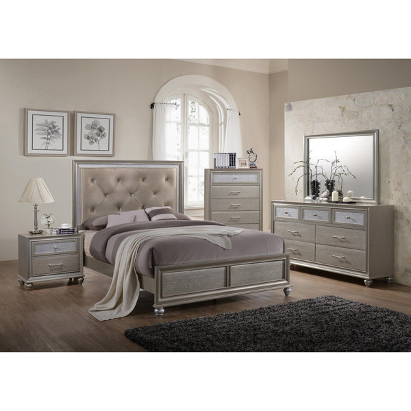 Crown Mark Lila B4390 6 pc Queen Panel Bedroom Set IMAGE 1