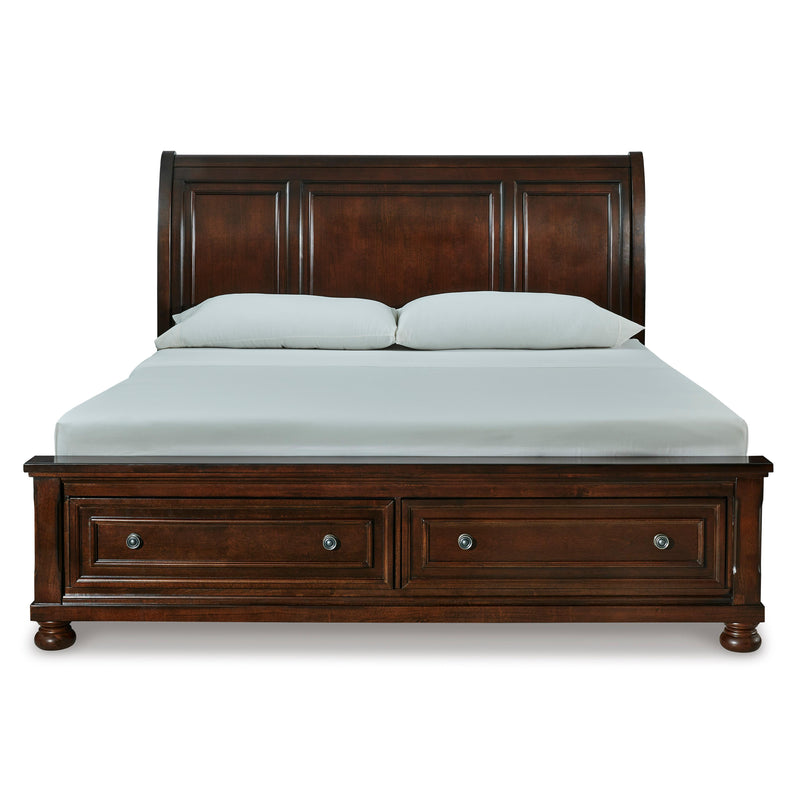  Size_King  -- Porter B697B16 King Sleigh Bed IMAGE 2