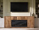 Balam - 2 Drawer & 2 Door Electric Fireplace