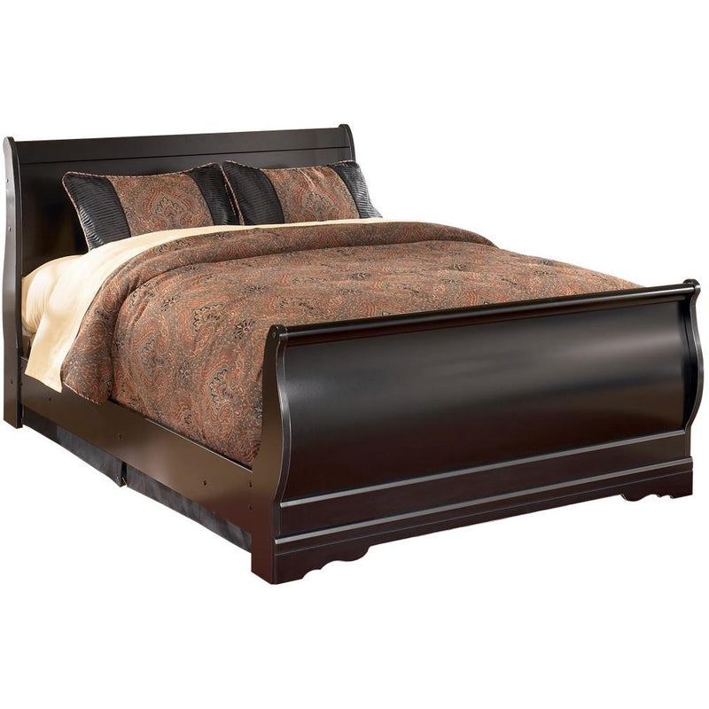  Size_Full  -- Huey Vineyard B128B9 Full Sleigh Bed IMAGE 1