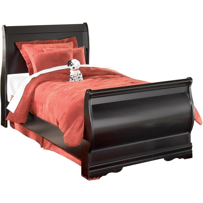  Size_Twin  -- Huey Vineyard B128B5 Twin Sleigh Bed IMAGE 1