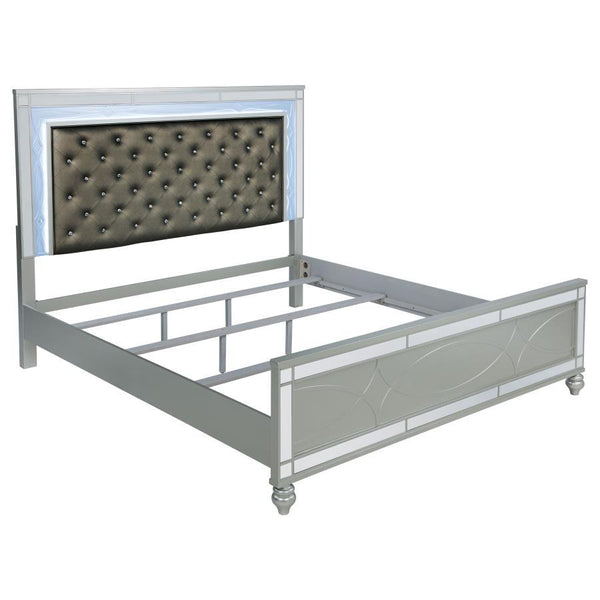 Gunnison - King Headboard, Box 1 of 3 - Silver Metallic