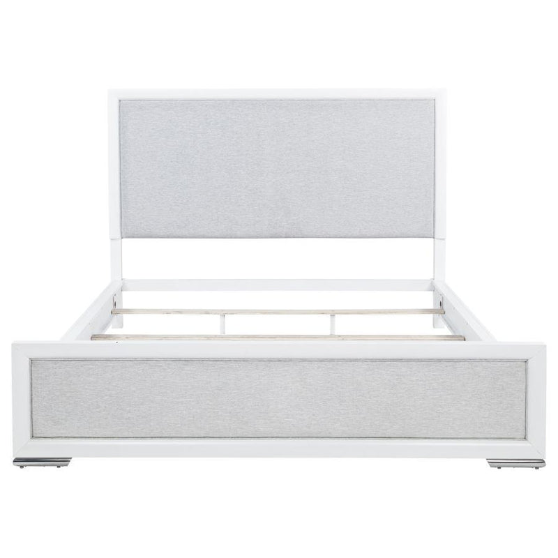 Gracemont - California King Headboard, Box 1 of 3 - Gray And White