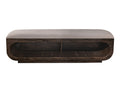 Balam - Wooden Bench With Cushioned Seat