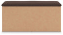 Kinlanni - Bedroom Upholstered Storage Bench - Tan / Brown
