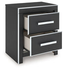 Zuraleus - Two Drawer Night Stand