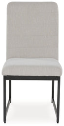 Tomtyn - Dining Upholstered Side Chair (Set of 2) - Light Brown