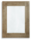 Waltleigh - Accent Mirror - Distressed Brown