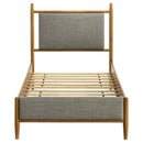 Mason - Twin Headboard, Footboard & Legs, Box 1 of 2 - Gray And Light Brown