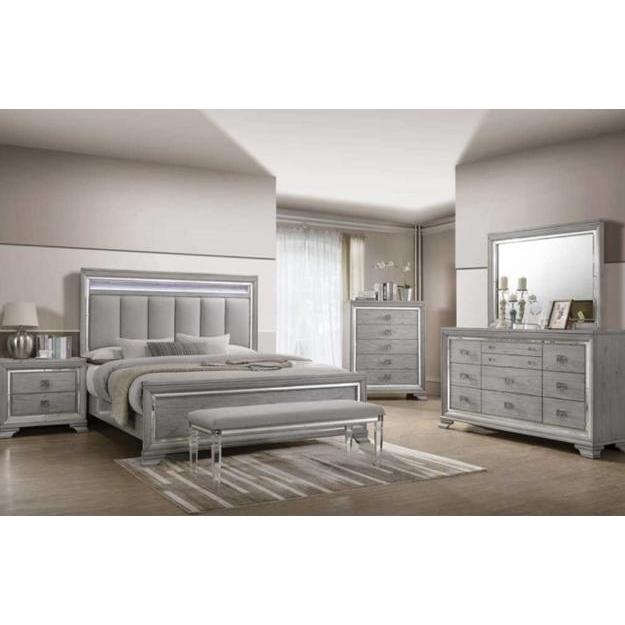 Crown Mark Vail B7200 6 pc Queen Panel Bedroom Set IMAGE 1