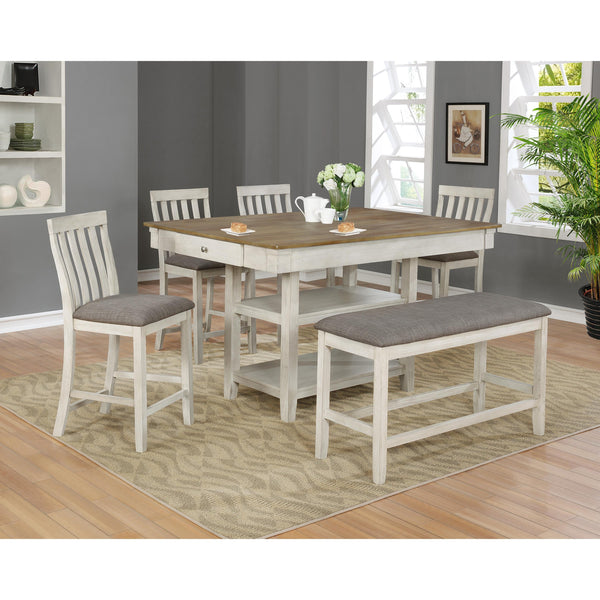 Crown Mark Nina 2715 7 pc Counter Height Dining Set IMAGE 1