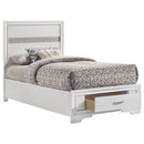 Miranda - Twin Headboard & Footboard, Box 1 of 3 - White
