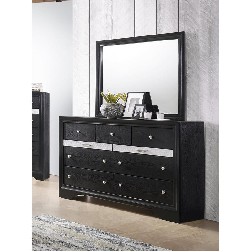 Crown Mark Regata B4670-Q 7 pc Queen Panel Bedroom Set with Storage IMAGE 5