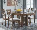 Moriville - Rectangular Dining Room Extension Table - Grayish Brown