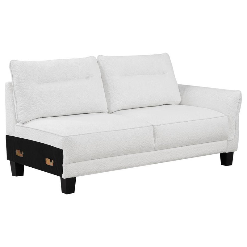 Caspian - RAF Loveseat, Box 2 of 2 - White