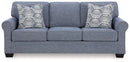 Carissa Manor - Queen Sofa Sleeper - Denim