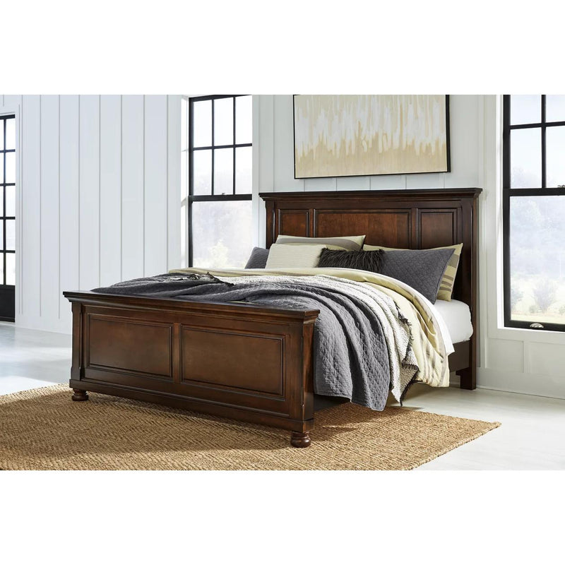  Size_King  -- Porter B697B11 King Panel Bed IMAGE 2